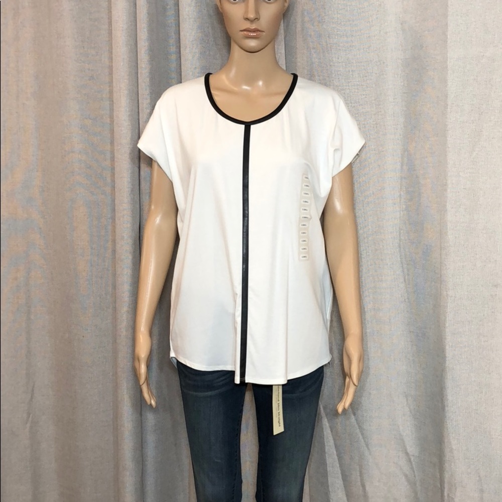 NWT Chaus Sport Ivory Tunic